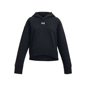Under Armour Kids Rival Fleece Cropped Hoodie (Big Kids)