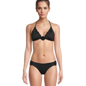BECCA Colette Crochet Flower Halter Top