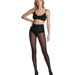 Commando Houndstooth Sheer