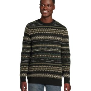 Barbour Case Fair Isle Crew Neck Sweater